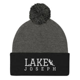 LAKE/Joseph 21 Pom-Pom Toque